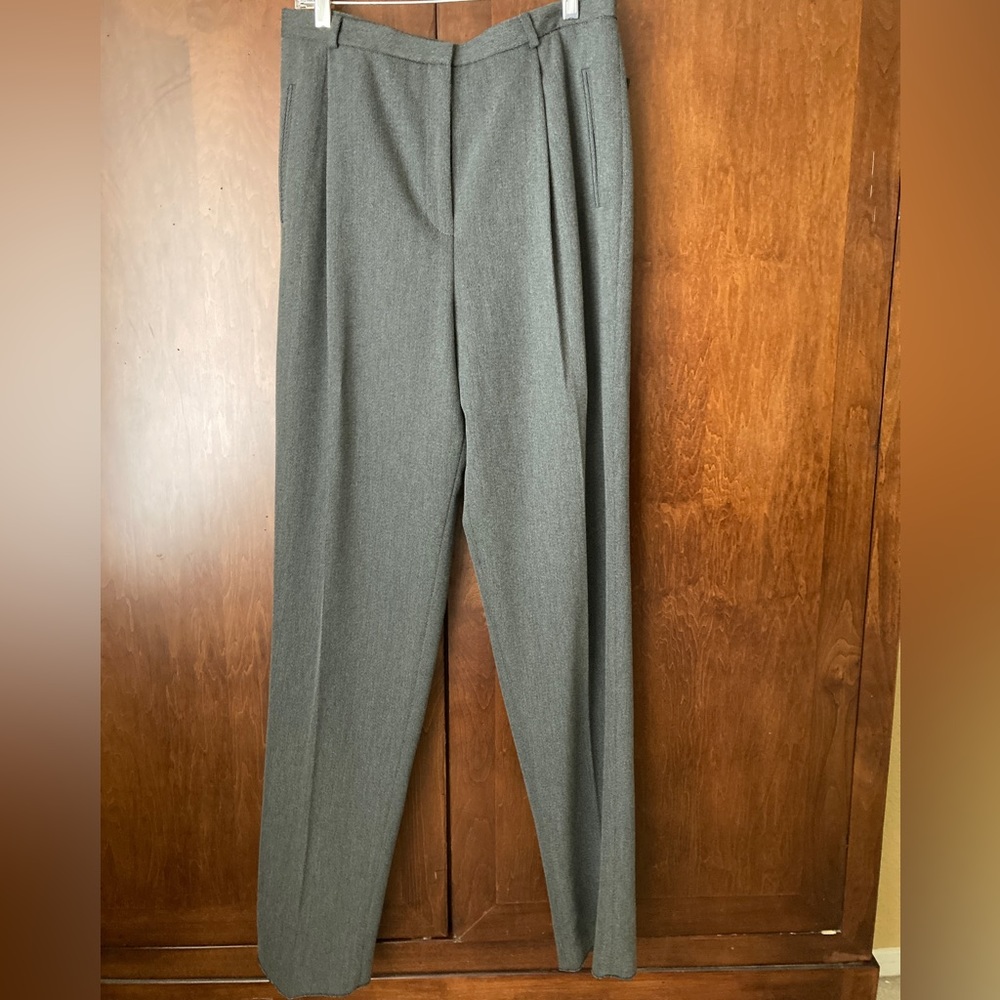 NWT Bill Burns gray wool pants